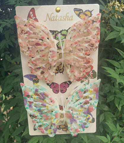 Butterfly Hair Clips