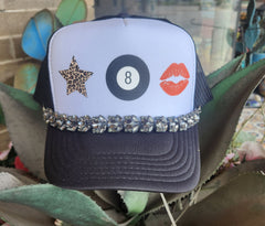Trucker Hat With Chain