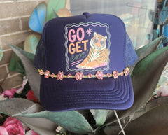 Trucker Hat With Chain