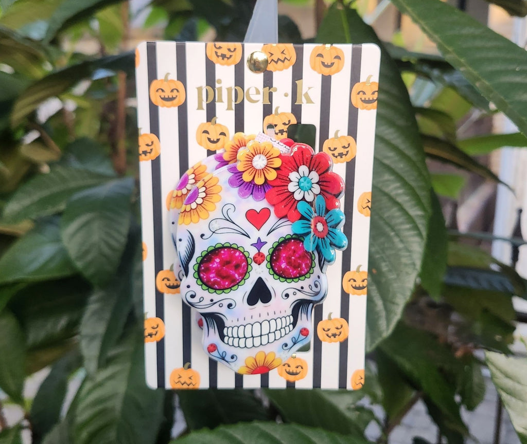 Day Of The Dead Hair Clip