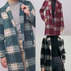 Plaid Walker Coat
